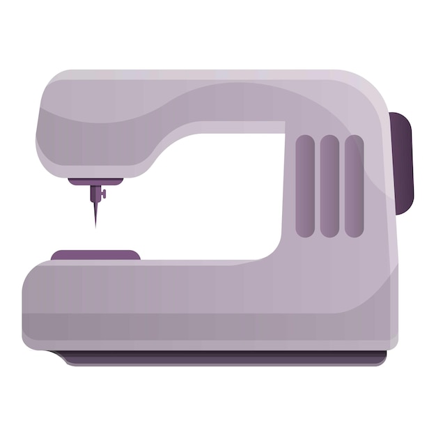Иконка швейной машины Мультфильм векторной иконки швейной машины для веб-дизайна выделен на белом фоне