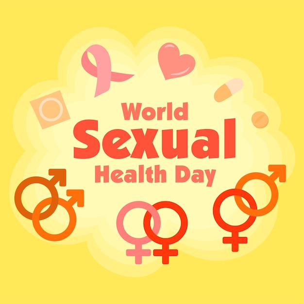 Banner della giornata di sensibilizzazione sulla salute sessuale e riproduttiva