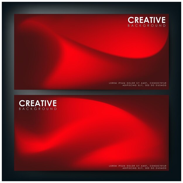 Vector shades of red gradient background pattern