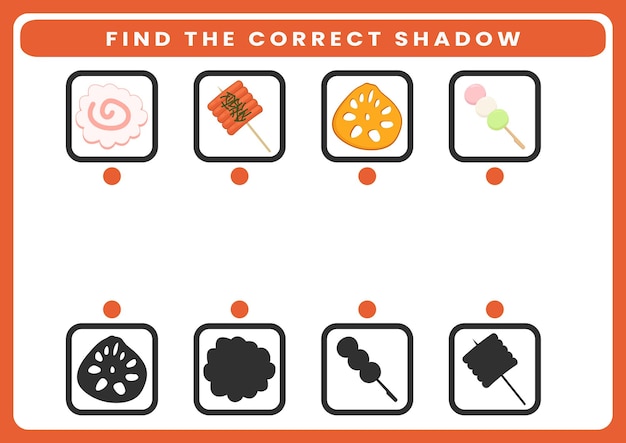 shadow match worksheets kindergarten