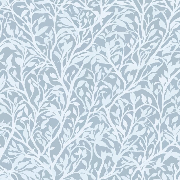 Vector shameless pattern white flowers and textile ornament for decorating fabric on a blue background