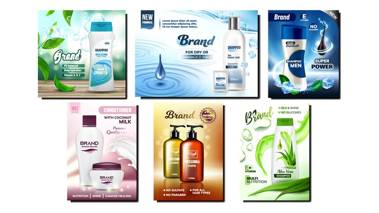 Vector shampoo and conditioner