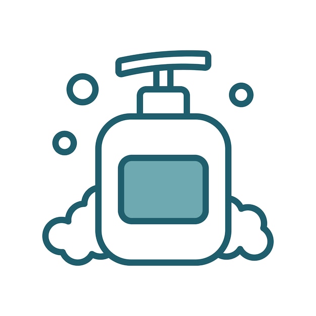 shampoo icoon vector ontwerp sjabloon eenvoudig en schoon