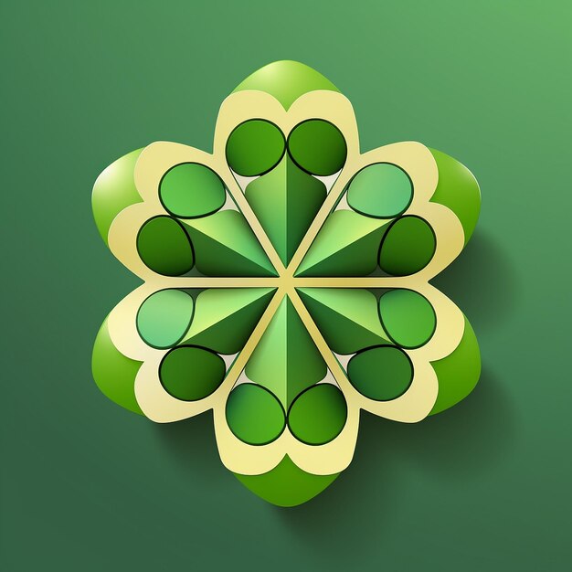 Vector shamrock illustration