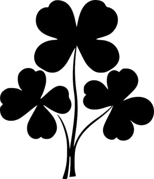 Shamrocks High Quality Vector Logo Vector illustratie ideaal voor Tshirt grafiek