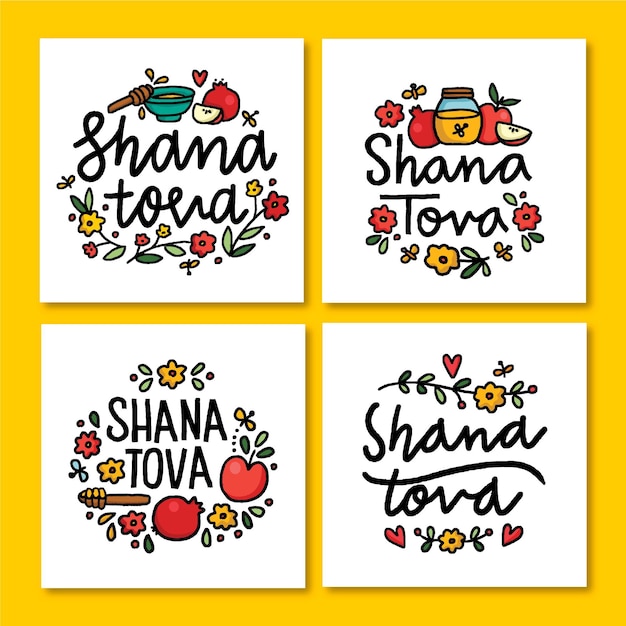 Collezione di carte shana tova