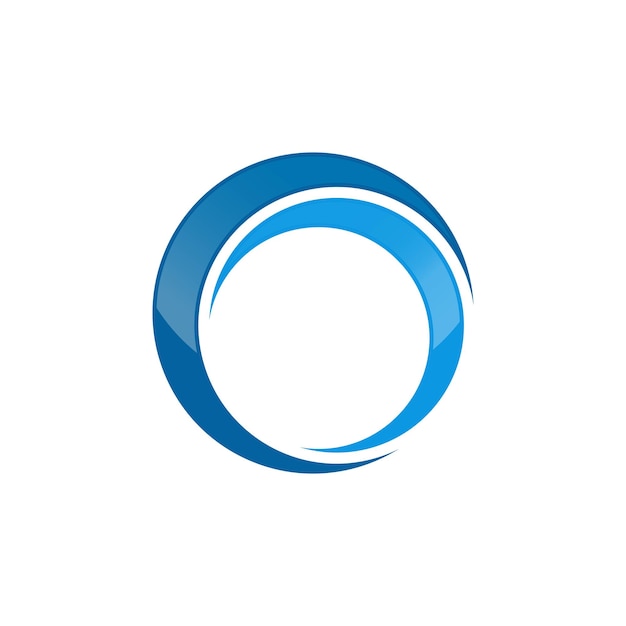 шаблон дизайна логотипа в форме круга