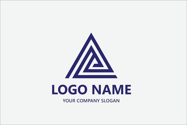 A shaped Abstract vector logo