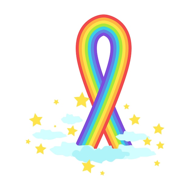 Shaped Rainbow Icon