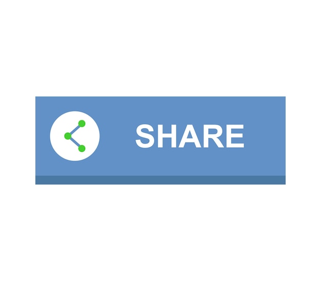 Vector share button