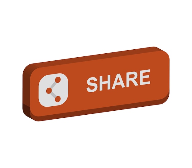 Vector share button
