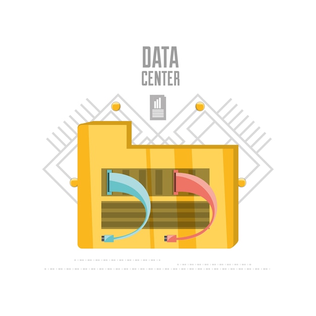 Vector share documents and files data center