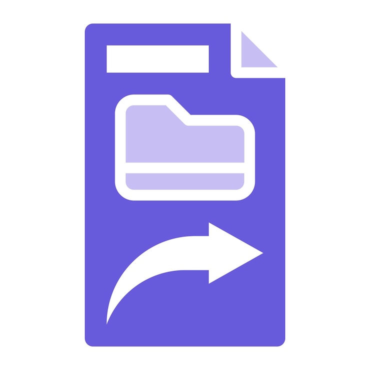 Vector share files vector illustration