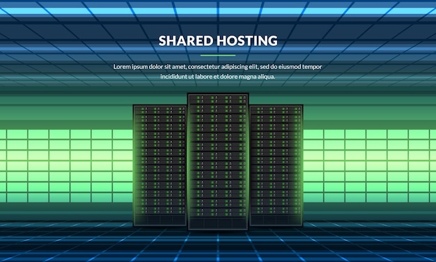 Shared hosting template