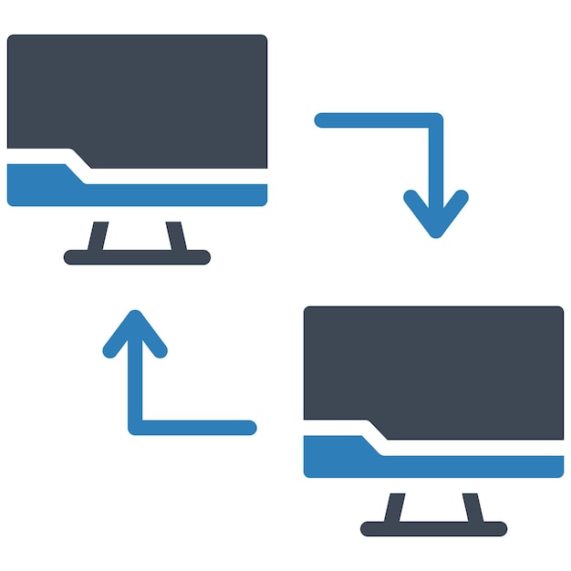 Shared Systems Vector Illustration Style