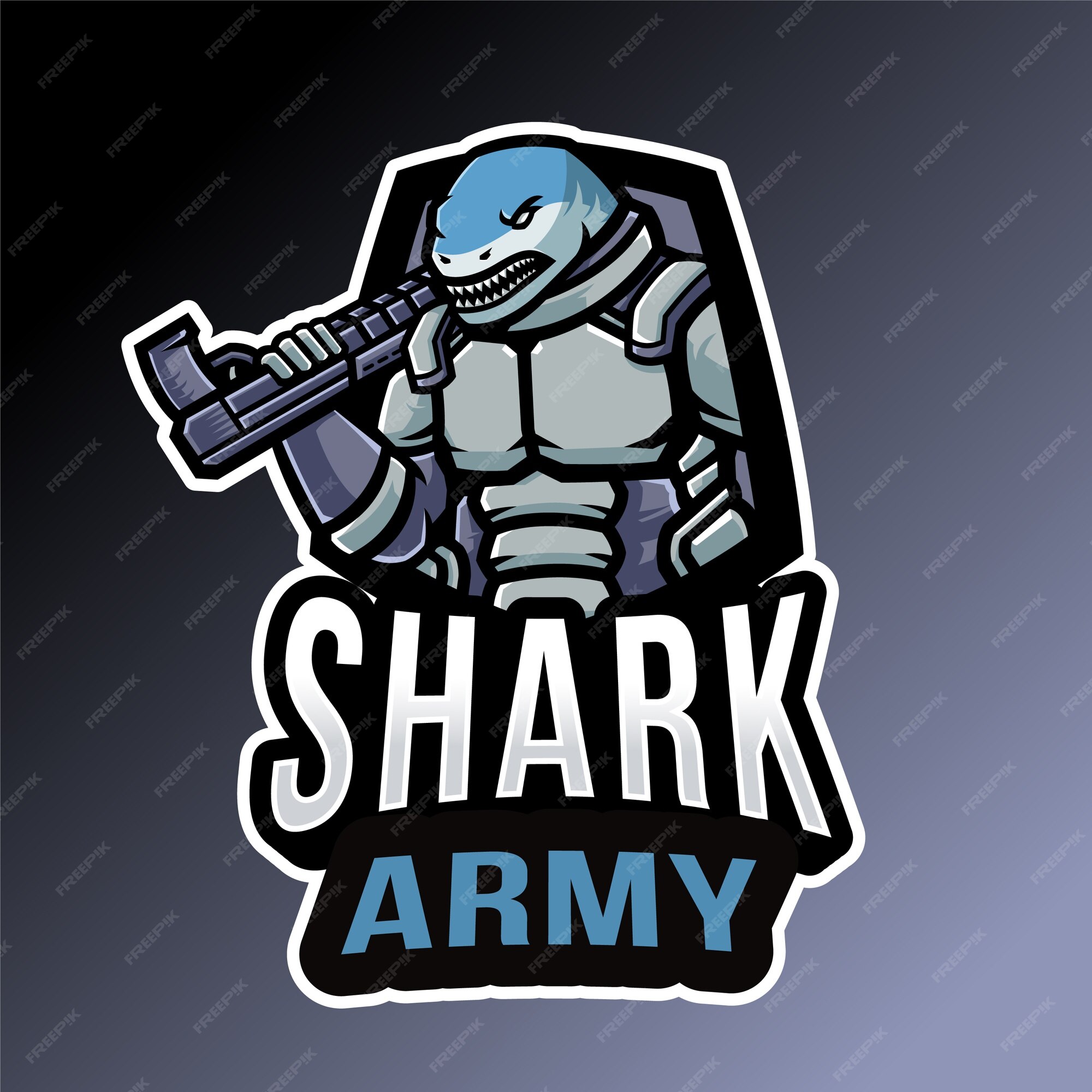 Shark Army Logo