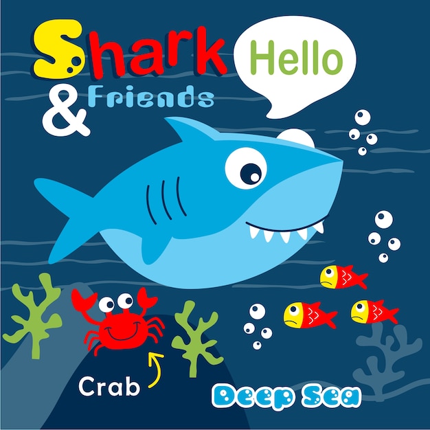 shark and friends 