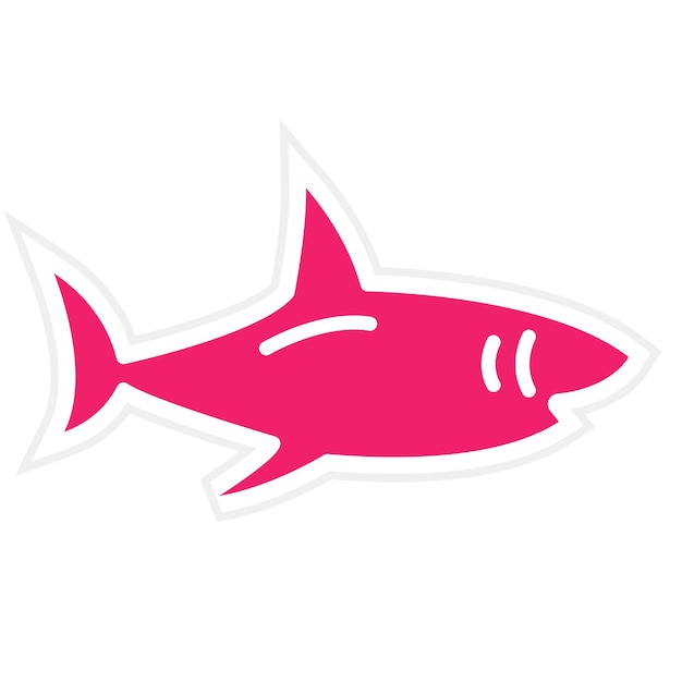 Shark Icon Style