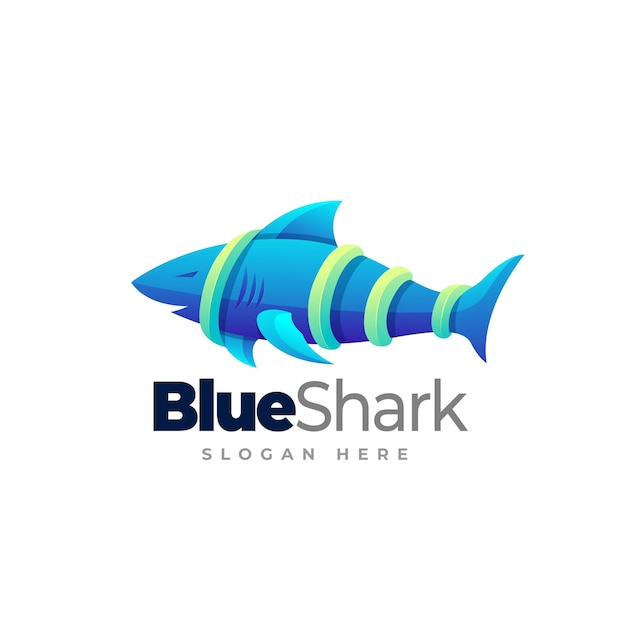 Shark Logo Template Design