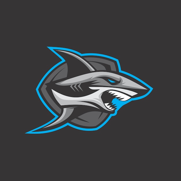 Vector shark logo