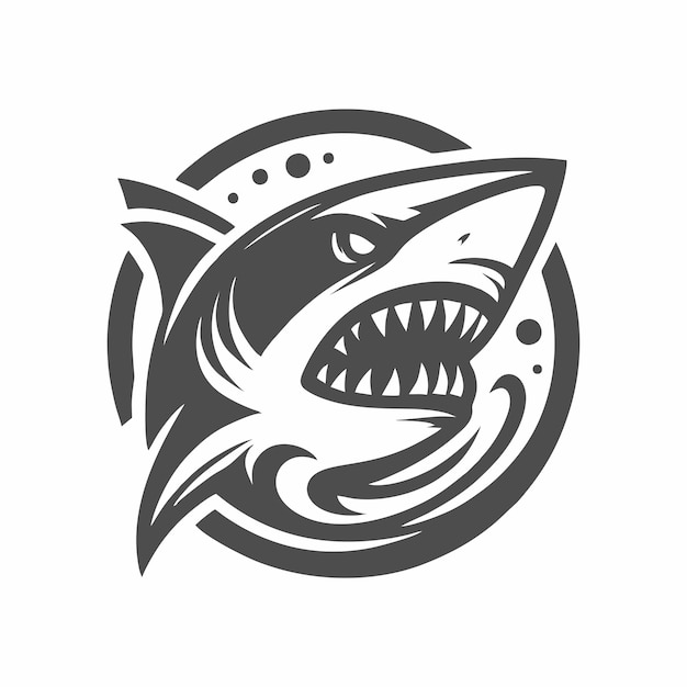 Vector shark logo