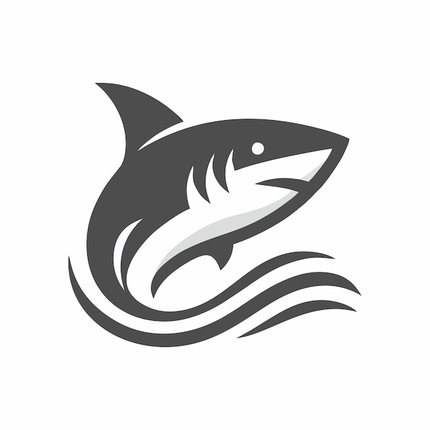 Vector shark logo