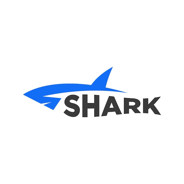 Premium Vector | Shark logo