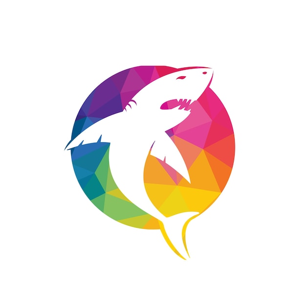 Premium Vector | Shark vector logo design