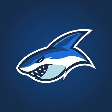 Premium Vector | Sharks esports logo