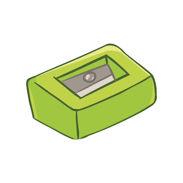 Vector sharpener cartoon