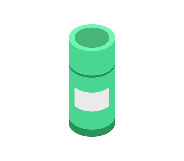 Shave bottle isometric