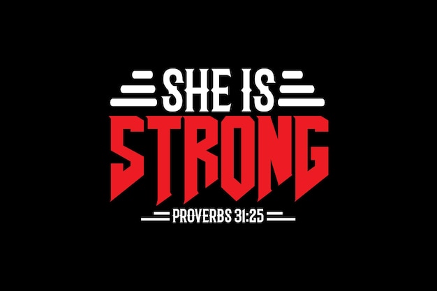 She Is Strong svg