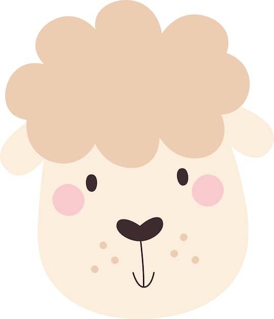 Sheep Animal Face