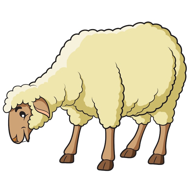 Sheep Cartoon