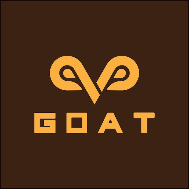 Sheep goat horns idea logo design vector icon illustration Aries zodiac symbol logos