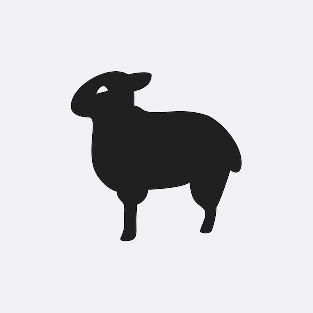 Sheep icon illustration