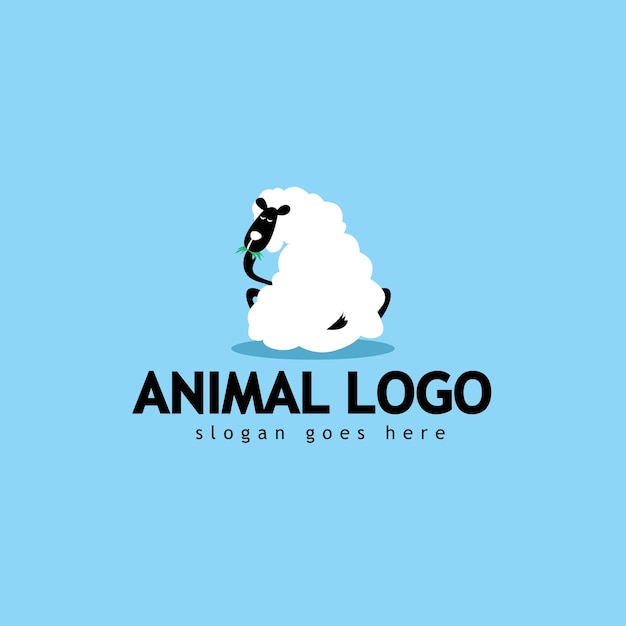 Вектор Логотип овечки