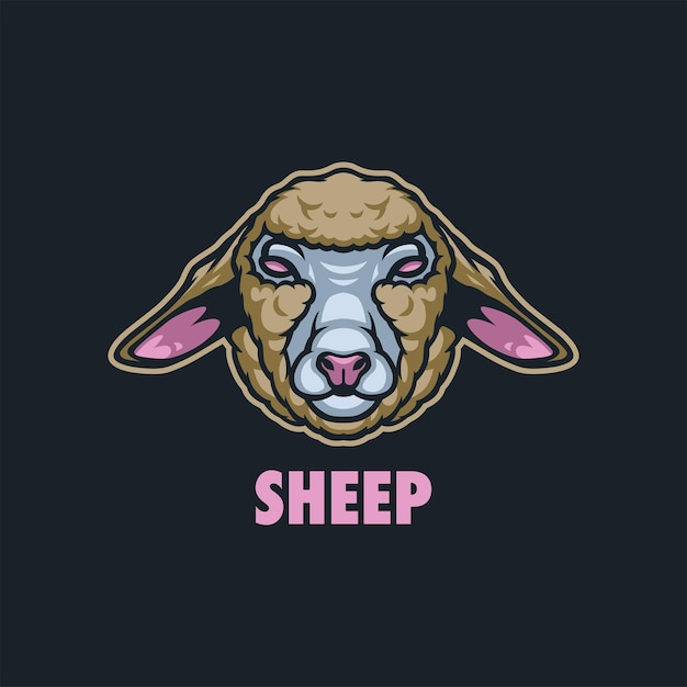 SHEEP MASCOT LOGO