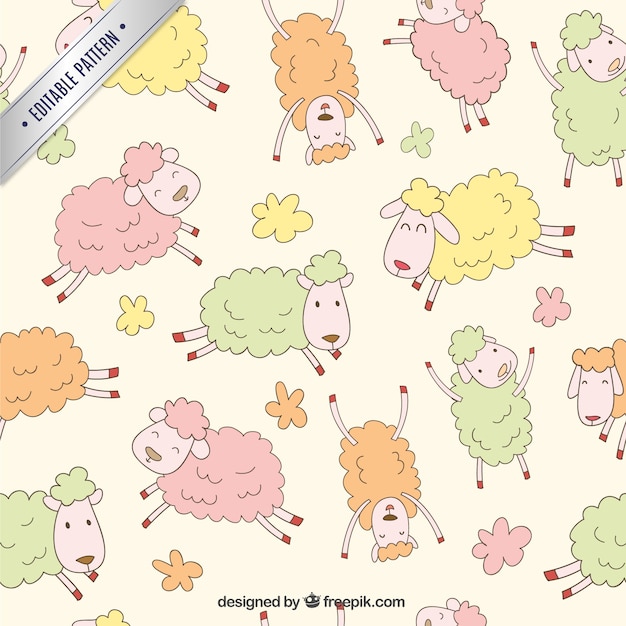 Sheeps pattern