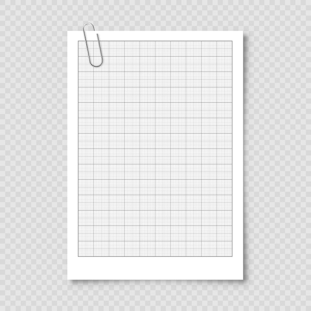Лист графической бумаги с сетчаткой миллиметровой бумаги текстуры геометрический рисунок серый выложенный пустой для