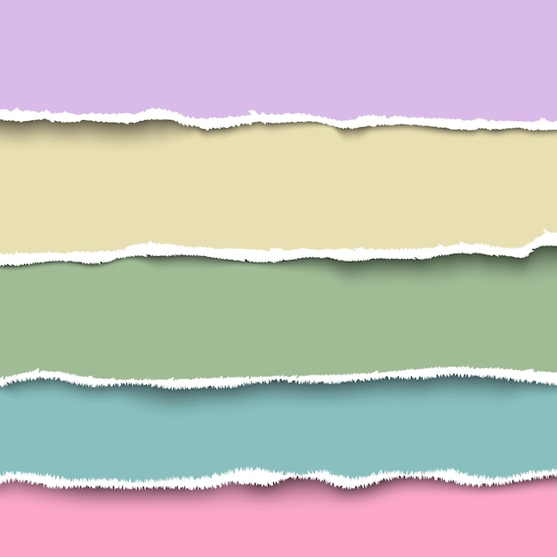 a sheet of paper with a green and pink background