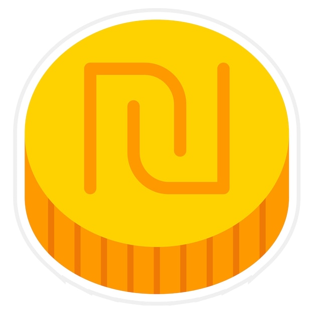 Vector shekel icon