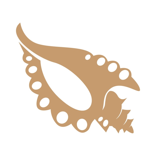 Shell pictogram logo ontwerp illustratie
