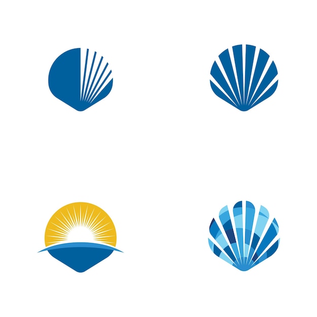 Premium Vector | Shell vector icon illustration