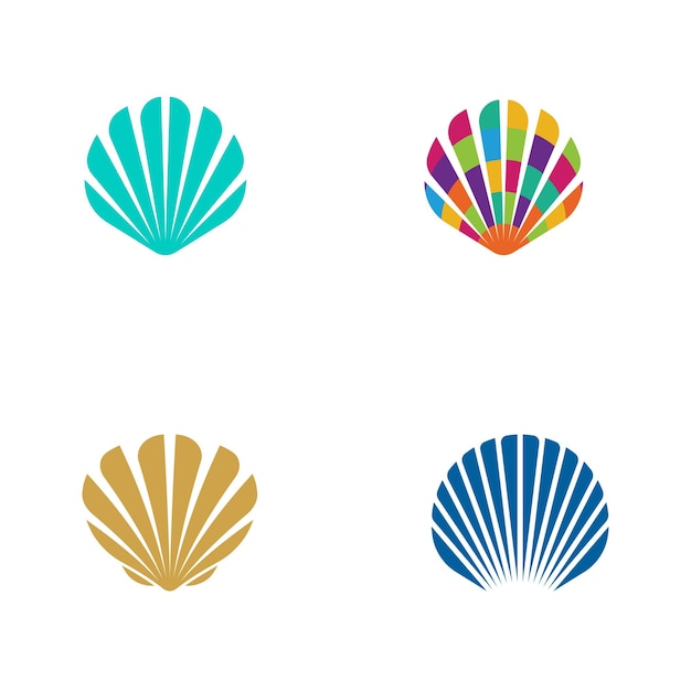 Shell vector pictogram illustratie