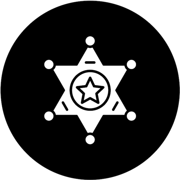 Sheriff Icon Stijl