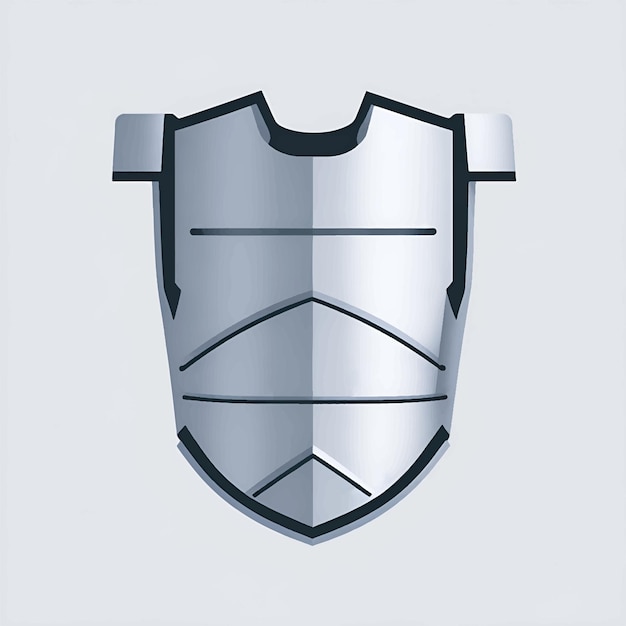 Vector shield icon protection and security logo vector illustration