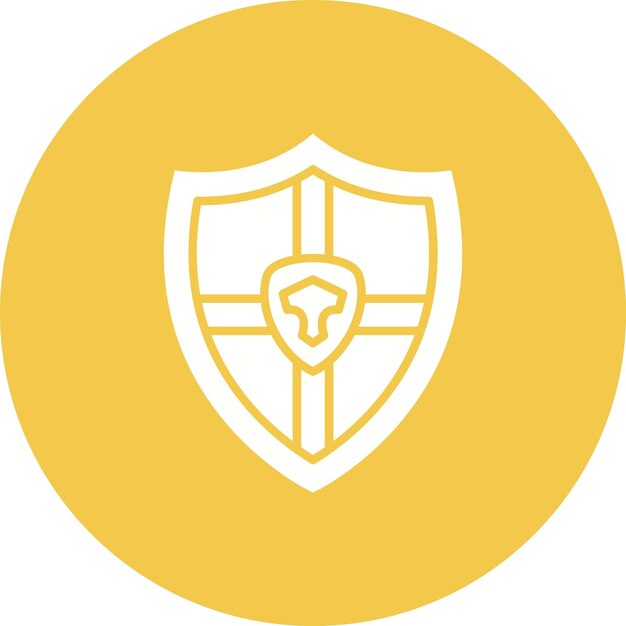 Shield icon vector image Can be used for History