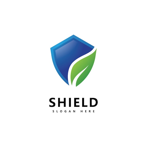 Shield logo icon design template