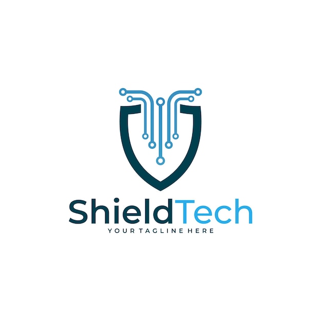 Shield logo vector design template